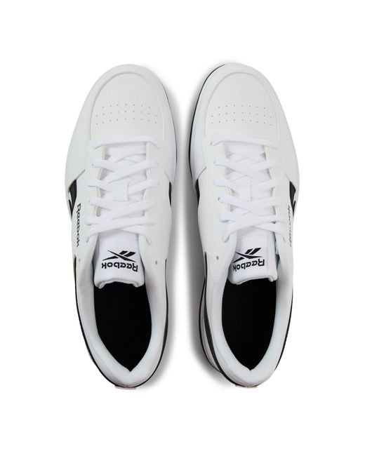 Reebok White Prime Serve Classic Low-Top Trainers for men