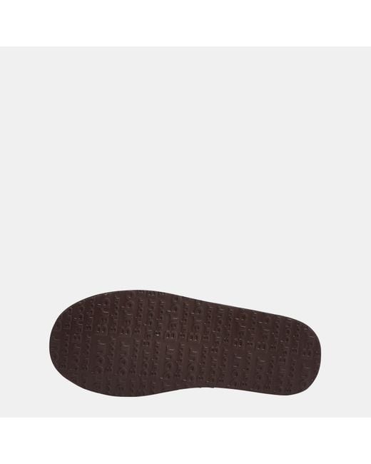 Barbour Brown Everitt Mule Slippers for men