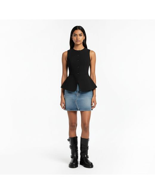 Dr. Martens Black Biker Boots