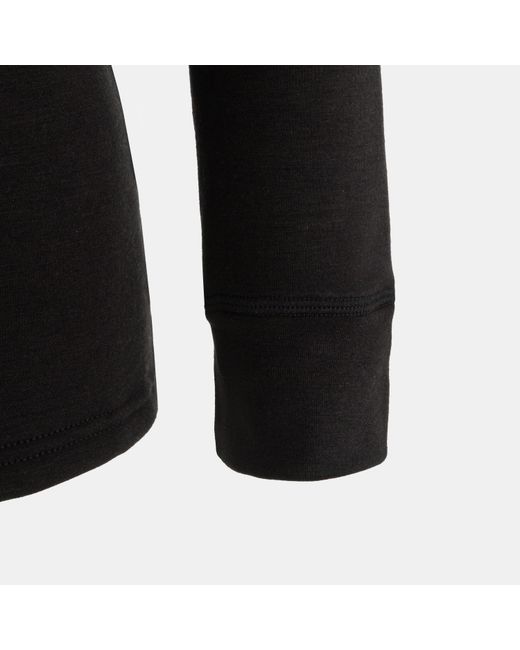 Nevica Black Chamonix Long Sleeve Slim Fit Baselayer Top