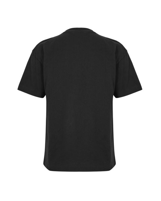 Palm Angels Black Roma Mono Tee for men