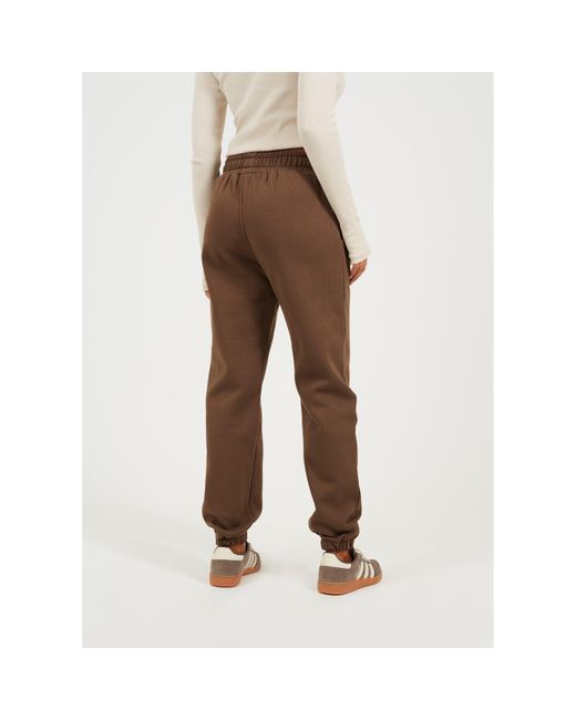 Good For Nothing Brown Varsity Boucle Jogger