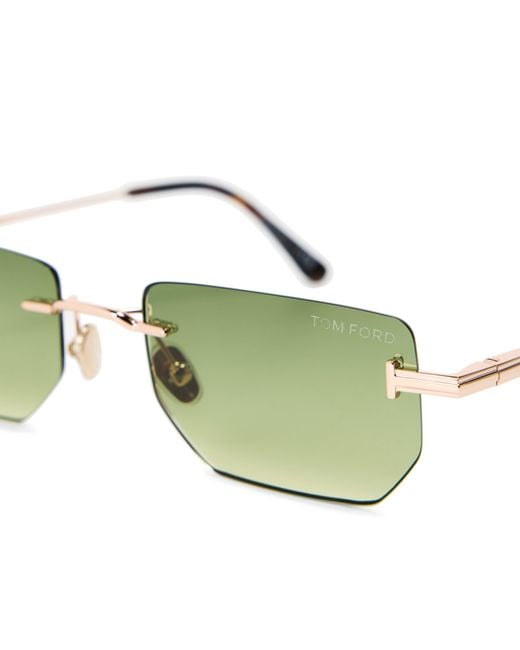 Tom Ford Green Ethan Sunglasses for men