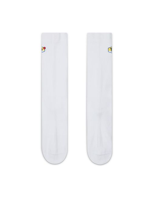 Nike White Crew Socks for men