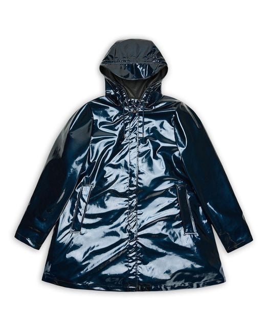 Rains Blue A-Line Raincoat