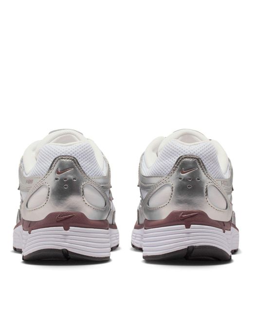 Nike White P-6000 Shoes