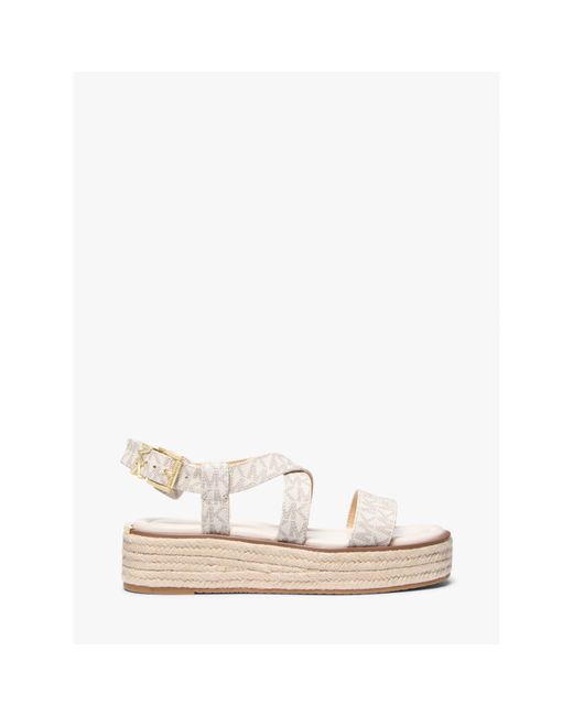 MICHAEL Michael Kors Natural Lynn Espadrille Sandals
