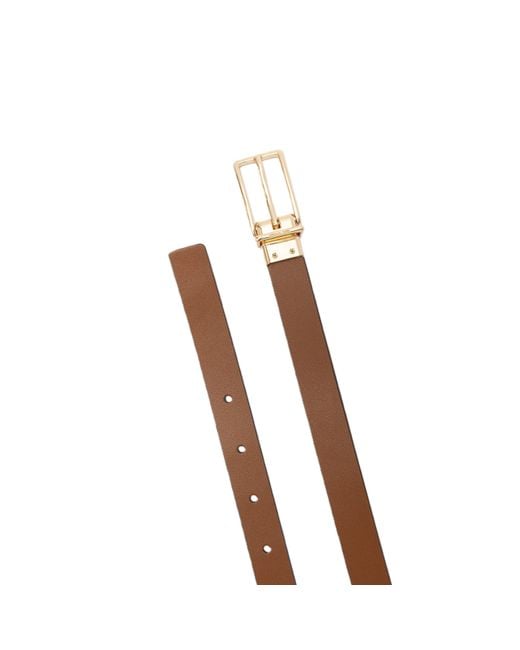 MICHAEL Michael Kors Brown Mmk 20Mm Lg Rev Belt Ld64