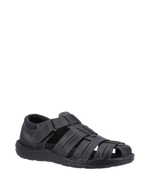Hush Puppies Black Albert Fisherman Sandal for men