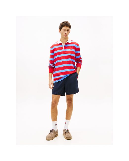Tommy Hilfiger Blue Woven Tracksuit Shorts for men