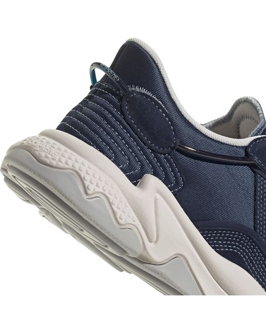 Adidas Originals Blue Ozweego Low-Top Trainers for men