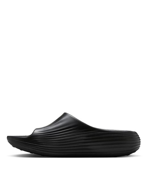 Nike Black Reax Rj8 Slide for men