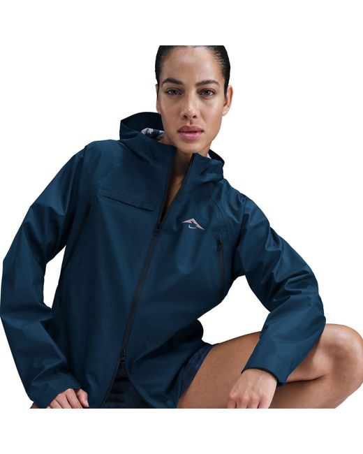 Nike Blue Performance Running Jacket