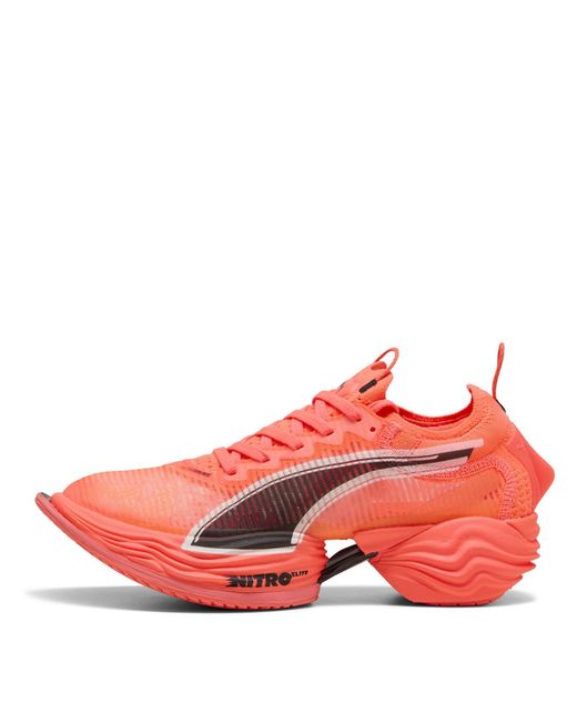 PUMA Red Fast-R Nitro Elite 2 Wns Road Running Shoes