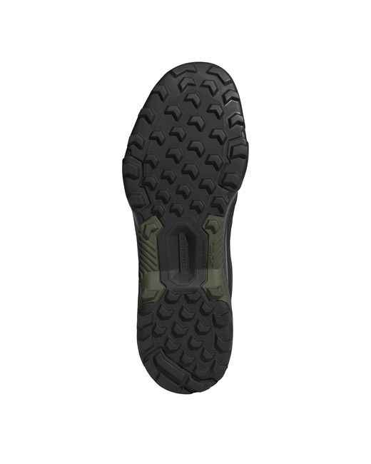 Adidas Black Terrex Eastrail Mid Waterproof Hiking Shoes for men