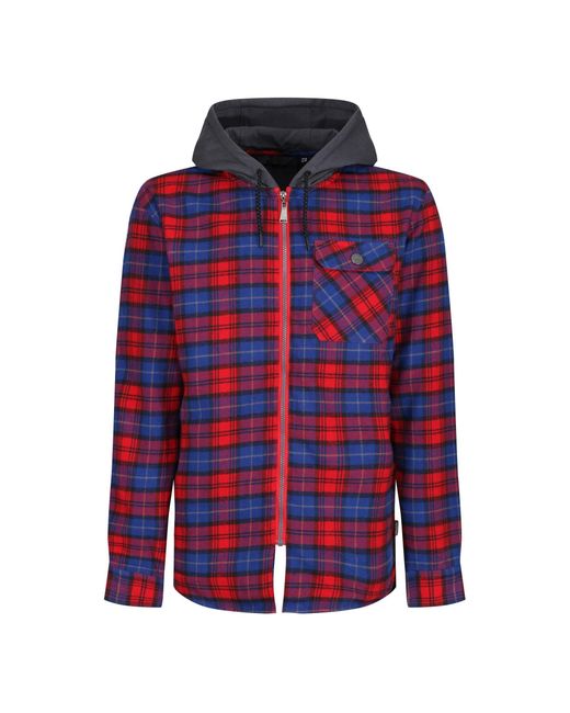 Regatta Red Siege Workwear Shirt Jacket for men