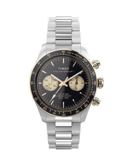 Timex Metallic Waterbury Analogue Quartz Watch for men