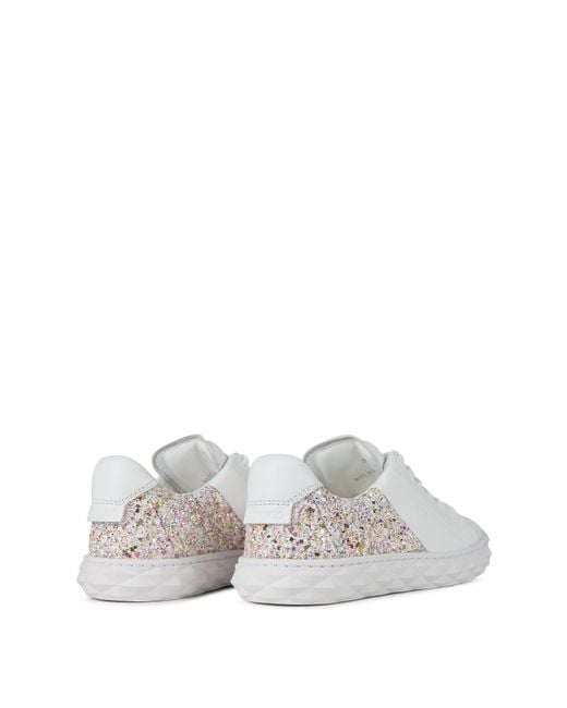Jimmy Choo White Diamond Light Trainers