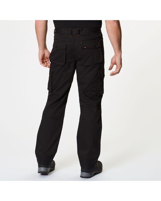Regatta Black Heroic Worker Trousers Regular for men