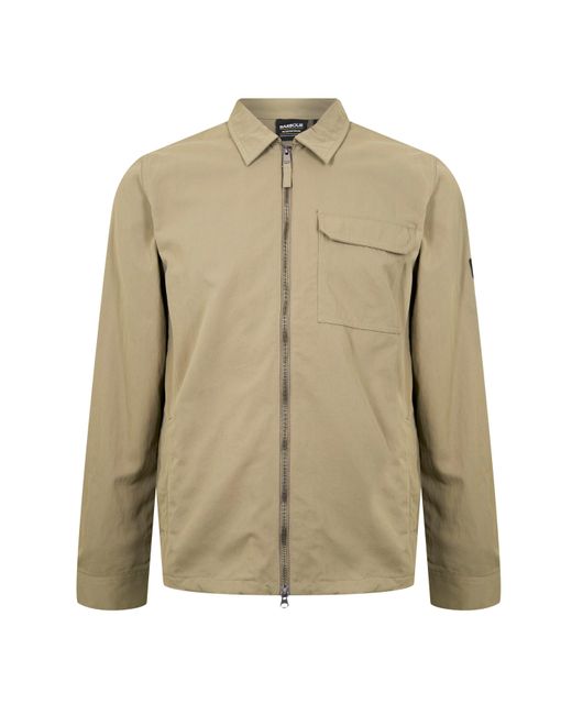 Barbour Green B.Intl Maze Peached Overshirt for men