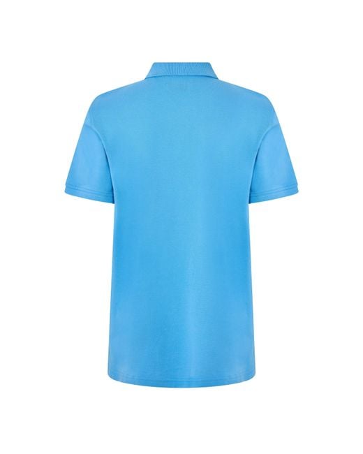 Original Penguin Blue Short Sleeve Polo Shirt for men