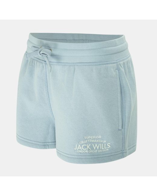 Jack Wills Blue Bea Sweatshorts