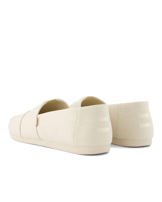TOMS Natural Alpargata Classic Espadrilles Size 10 for men