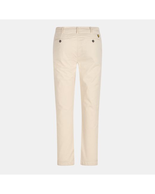 Lyle & Scott Natural Anfield Chinos for men