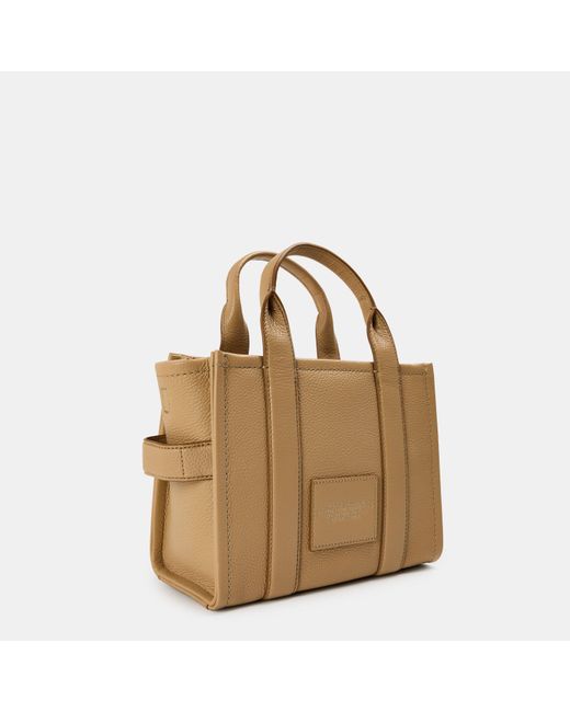 Marc Jacobs Metallic Small Leather Tote Bag
