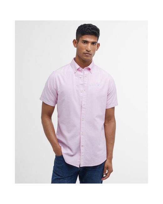Barbour Pink Oxtown Shirt for men