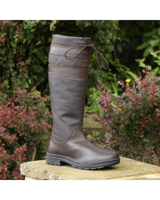 Brogini Black Longridge Waterproof Country Boots