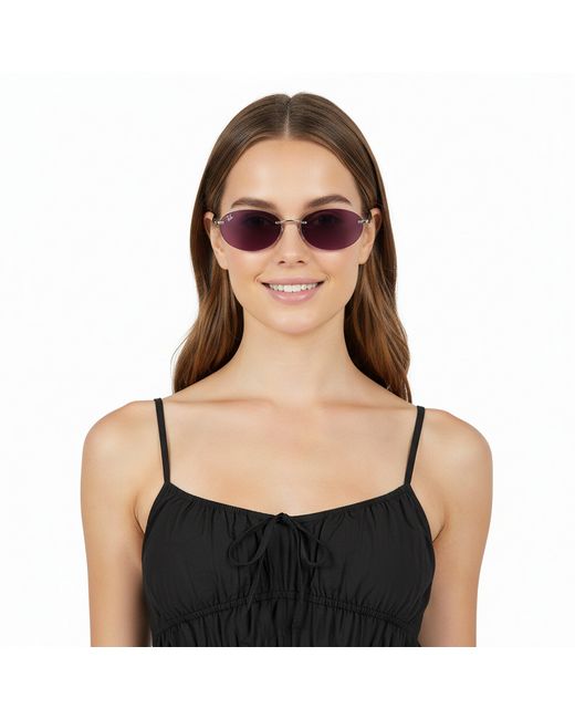 Ray-Ban Metallic Round Sunglasses