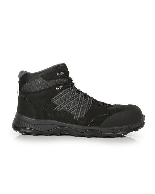 Regatta Black Claystone Safety Toe Cap Safety Work Boot for men