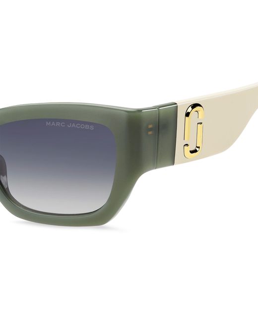Marc Jacobs Green Round Sunglasses