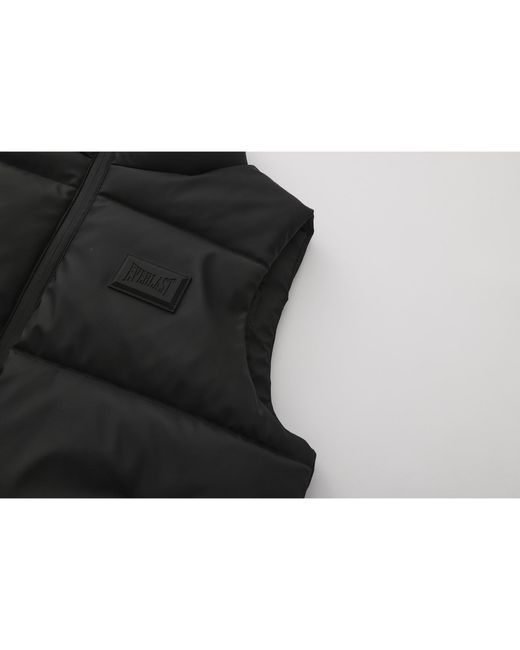 Everlast Black Matte Lightweight Puffer Gilet