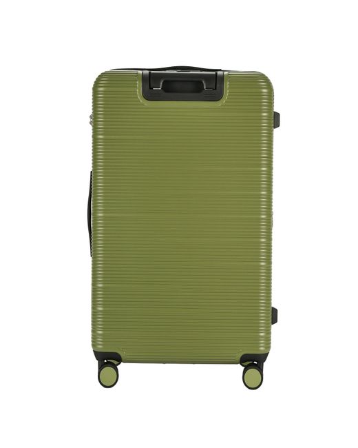 Pierre Cardin Green Arles Expandable Suitcase Hard Shell 4 Wheel