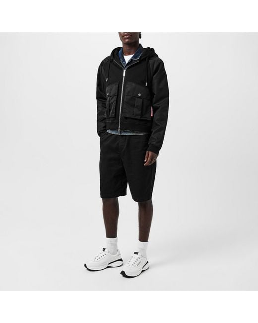 DSquared² White Leather Dash Sneakers for men