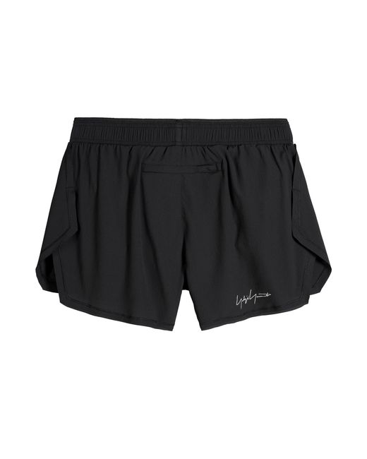 Y-3 Black Performance Running Shorts for men