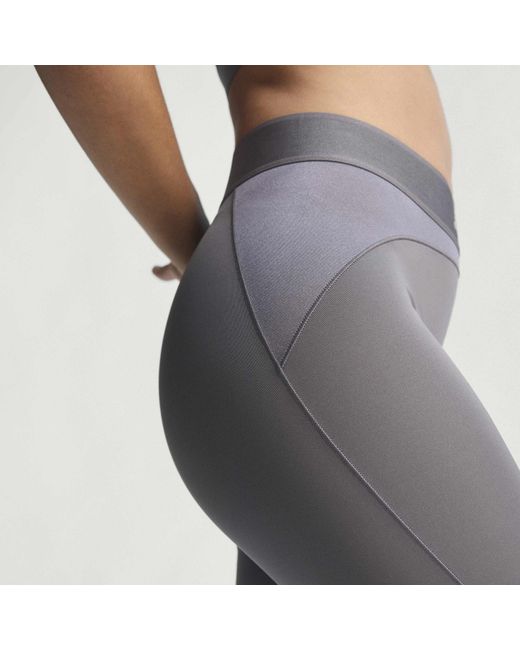 Adidas Gray Performance Gym Leggings
