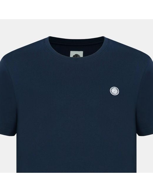 Pretty Green Blue 5-Pack Cotton Crew Neck Short Sleeve T-Shirt for men