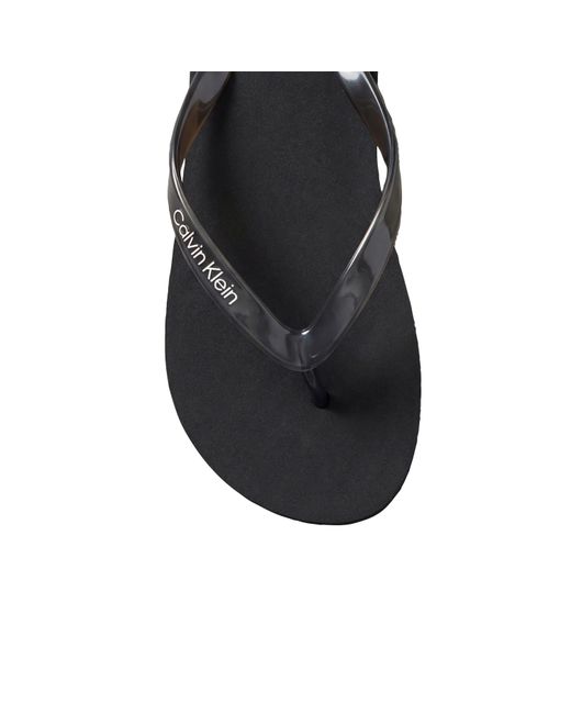 Calvin Klein Blue Flip Flops