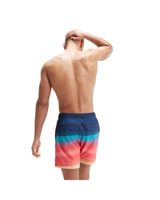 Speedo Blue Redondo Edge Volley 17 Swim Shorts for men