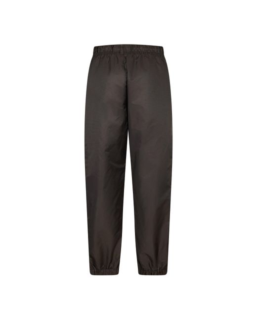 Fear Of God Gray Open Hem Woven Tracksuit Joggers