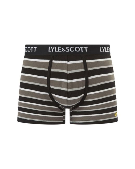 Lyle & Scott Black Lyle Ethan 3Pk for men
