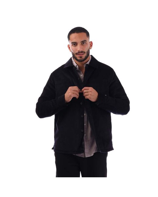 Farah Black Hunter Overshirt for men