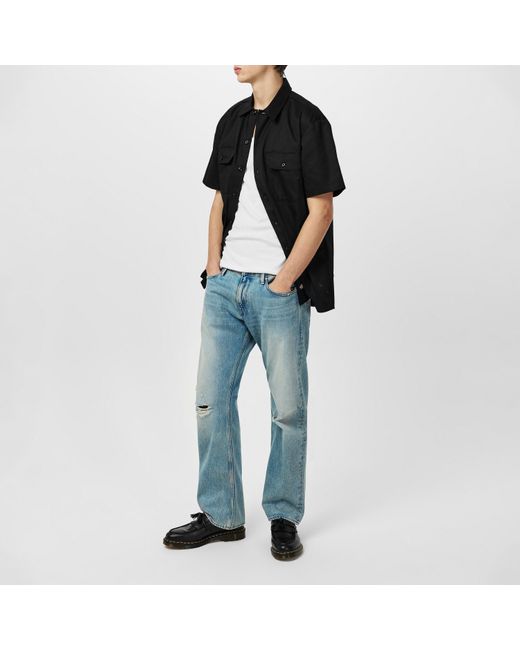 Dickies Black Short Sleeve Work Shirt for men