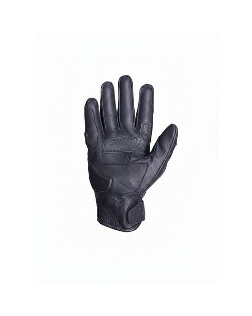 No Fear Black Leather Motorcycle Glove for men