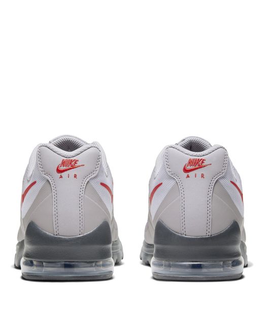 Nike Gray Air Max Invigor Shoes for men