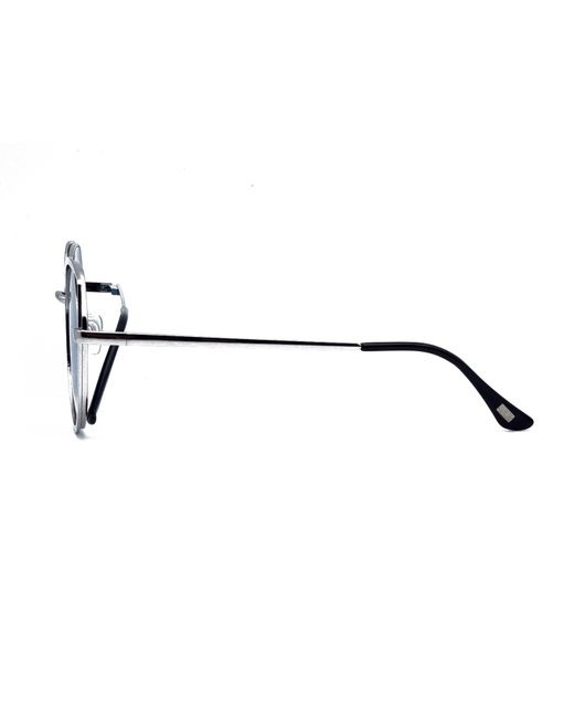 Storm Blue Cutout Cat Eye Sunglasses