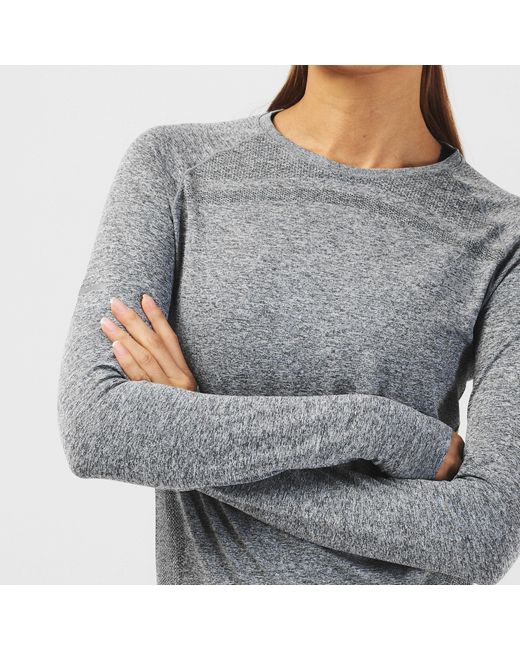 Karrimor Gray Xlite Running Long Sleeve Top